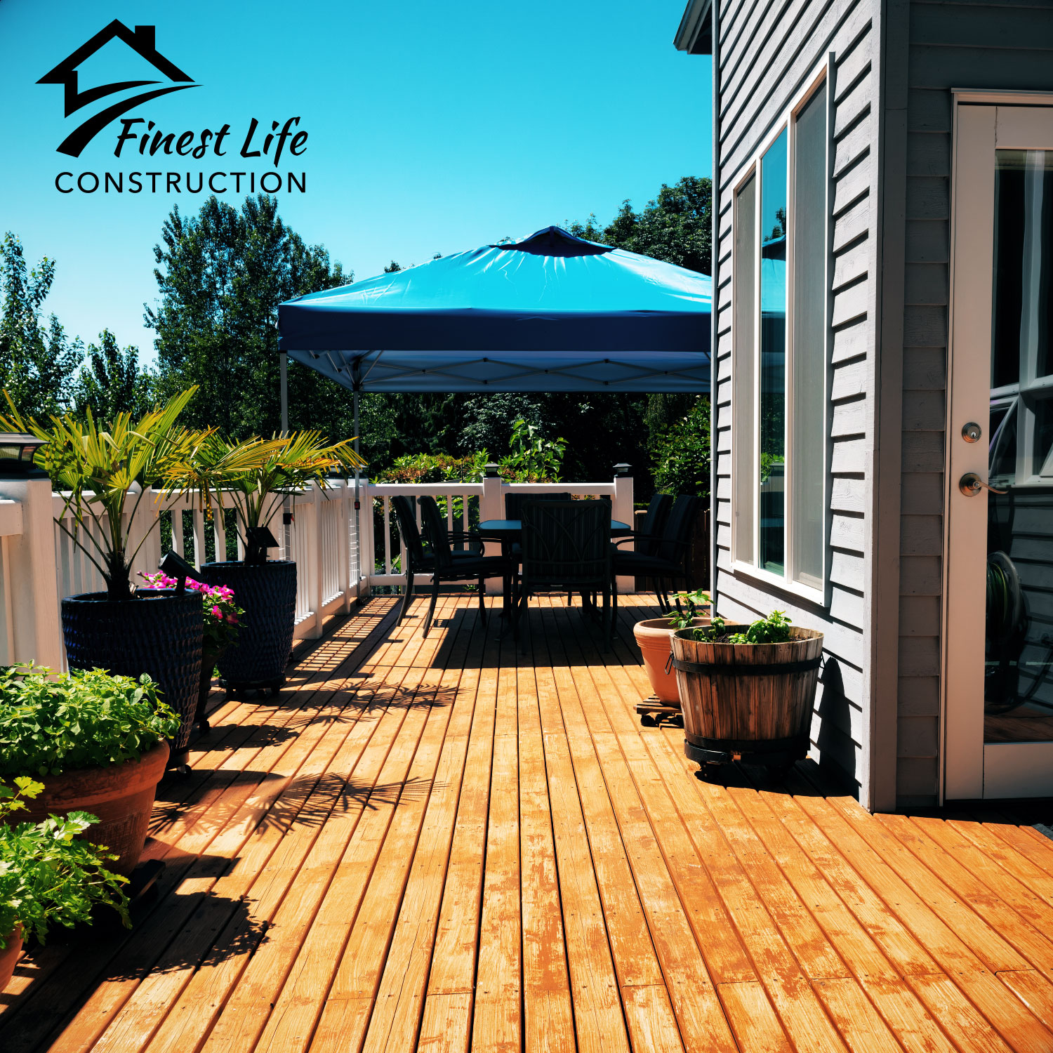 Deck Installation by Finest Life Construction