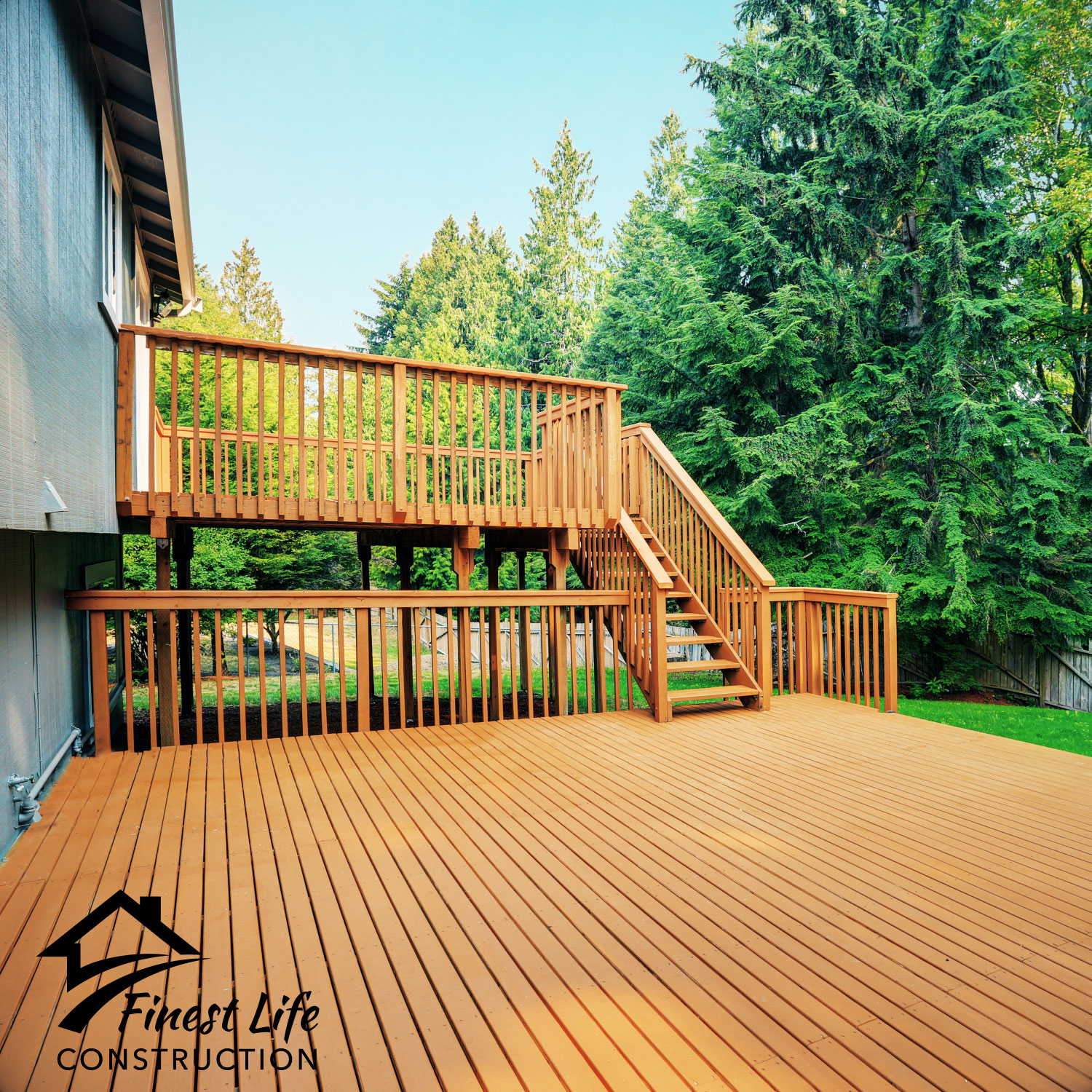 Deck Installation by Finest Life Construction