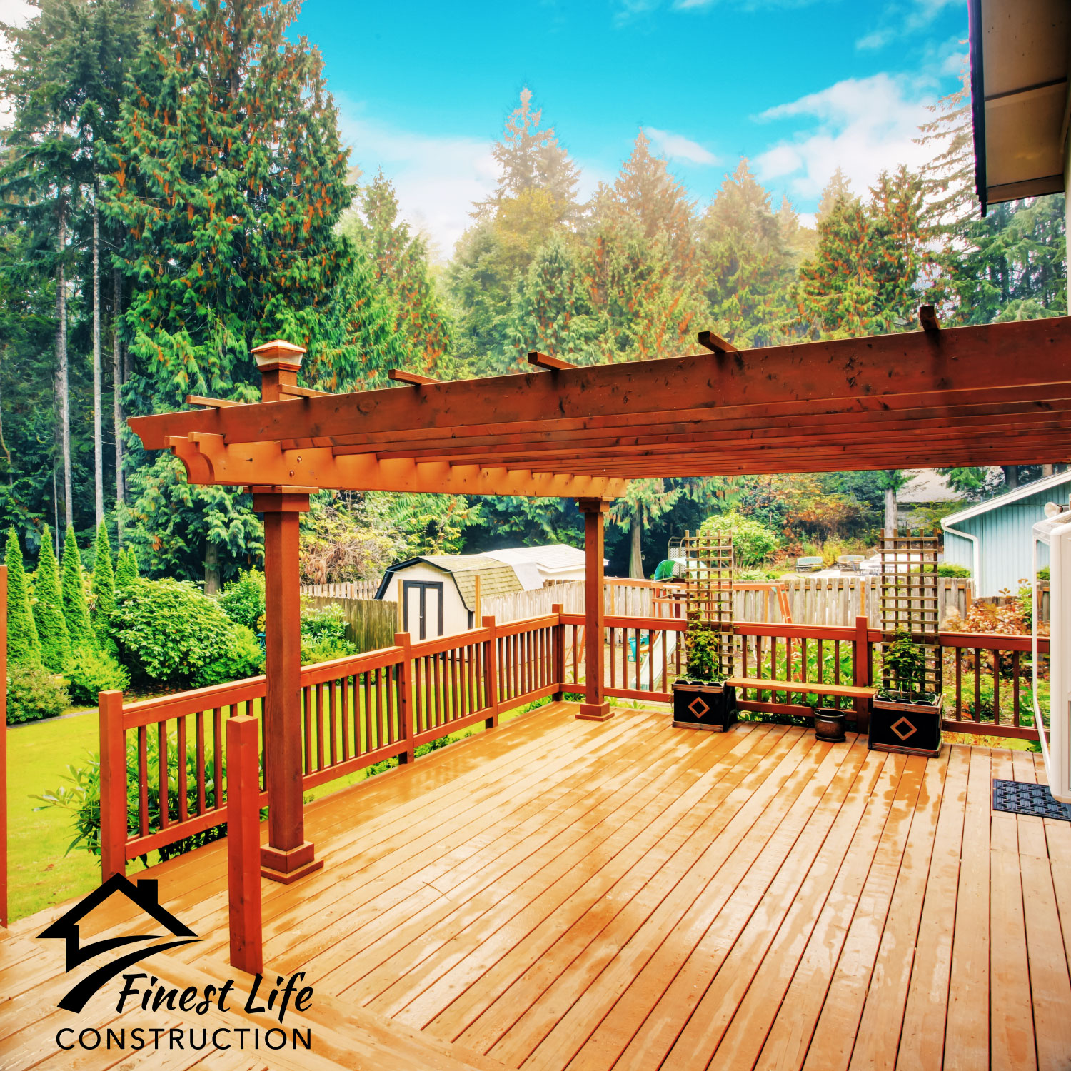 Deck Installation by Finest Life Construction